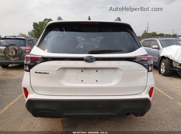 JF2SLDDC6SH588584 2025 SUBARU FORESTER White 