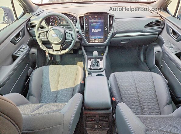 JF2SLDDC6SH591405 2025 SUBARU FORESTER Silver Dashboard view