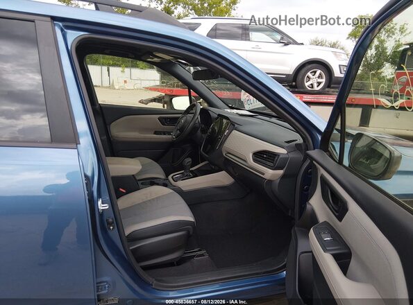JF2SLDDC7SH434093 2025 SUBARU FORESTER Blue Widok wnętrza z przodu