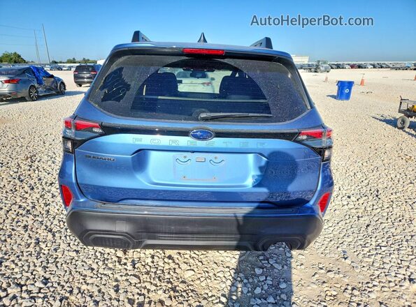 JF2SLDDCXSH463149 2025 SUBARU FORESTER Blue Vista trasera