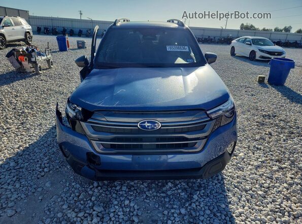 JF2SLDDCXSH463149 2025 SUBARU FORESTER Blue Vista frontal
