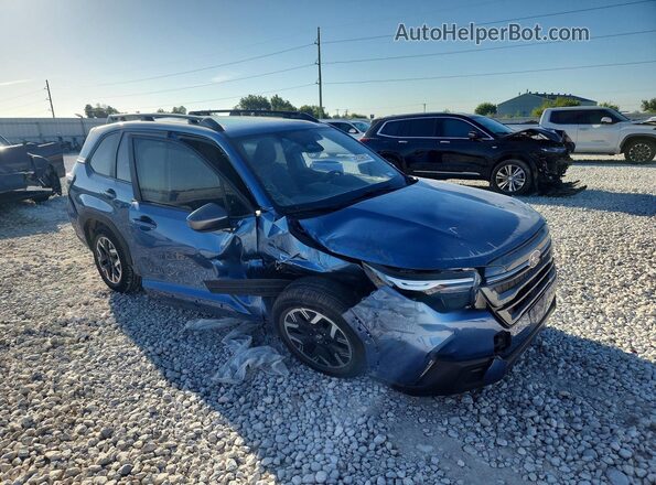 JF2SLDDCXSH463149 2025 SUBARU FORESTER Blue Delantero derecho