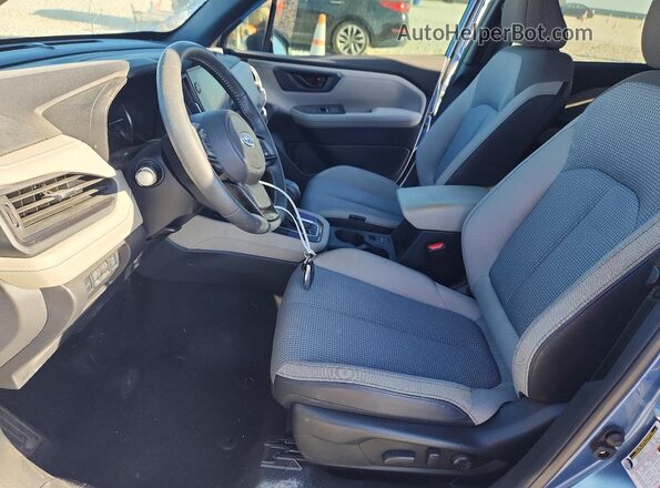 JF2SLDDCXSH463149 2025 SUBARU FORESTER Blue Vista interior delantera