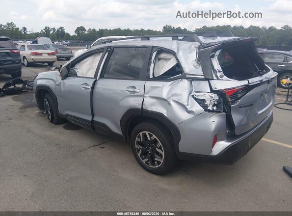 JF2SLDDCXSH545690 2025 SUBARU FORESTER Gray Trasero izquierdo