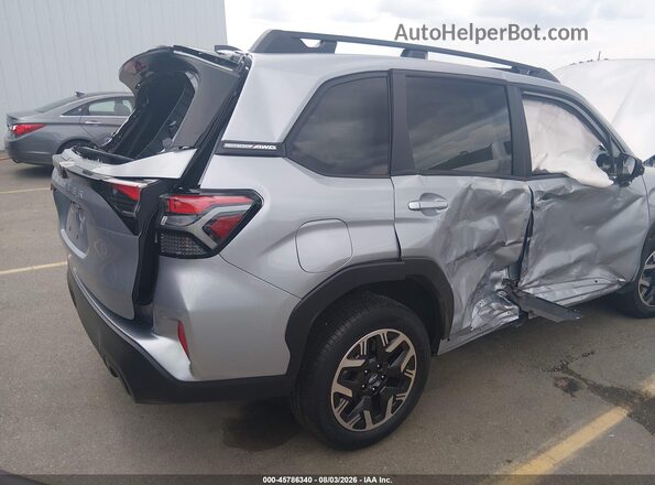 JF2SLDDCXSH545690 2025 SUBARU FORESTER Gray Vista frontal