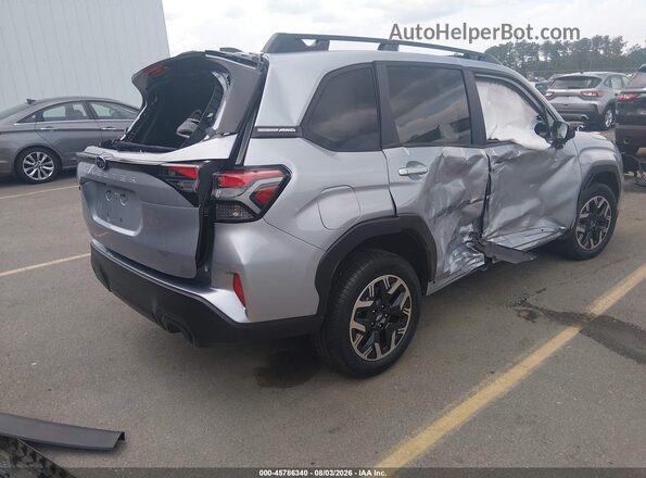 JF2SLDDCXSH545690 2025 SUBARU FORESTER Gray Trasero derecho