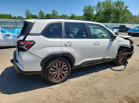 JF2SLDHC0SH442756 2025 SUBARU FORESTER White Trasero derecho