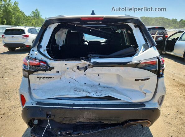 JF2SLDHC0SH442756 2025 SUBARU FORESTER White Vista trasera