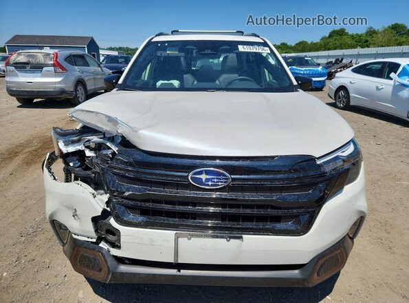 JF2SLDHC0SH442756 2025 SUBARU FORESTER White Vista frontal