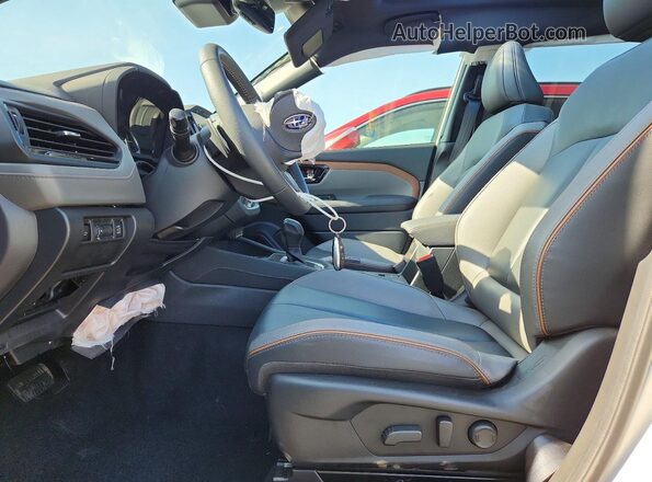 JF2SLDHC0SH442756 2025 SUBARU FORESTER White Vista interior delantera