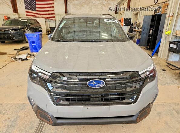JF2SLDHC3SH431220 2025 SUBARU FORESTER Gray Դիմացի տեսք