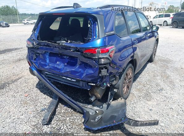 JF2SLDHC4SH462475 2025 SUBARU FORESTER Blue წინა ხედი
