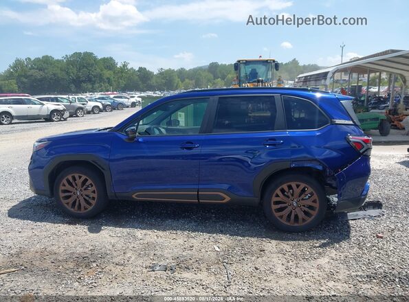 JF2SLDHC4SH462475 2025 SUBARU FORESTER Blue სალონის 360-გრადუსიანი ხედი