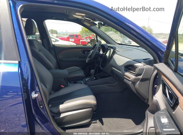 JF2SLDHC4SH462475 2025 SUBARU FORESTER Blue წინა სალონის ხედი