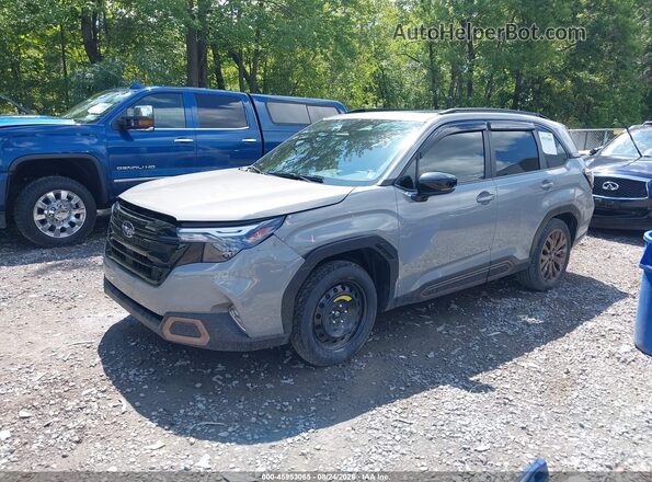 JF2SLDHC4SH499476 2025 SUBARU FORESTER Gray Передня ліва чверть