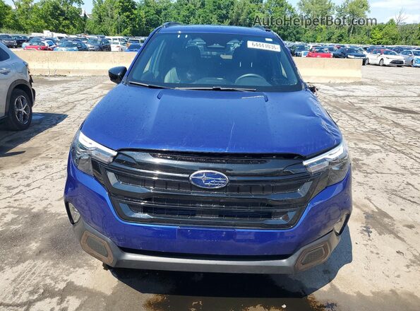 JF2SLDHC8SH563924 2025 SUBARU FORESTER Blue Դիմացի տեսք