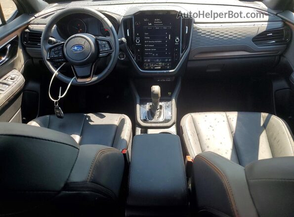 JF2SLDHC8SH563924 2025 SUBARU FORESTER Blue Առջևի վահանակի տեսք