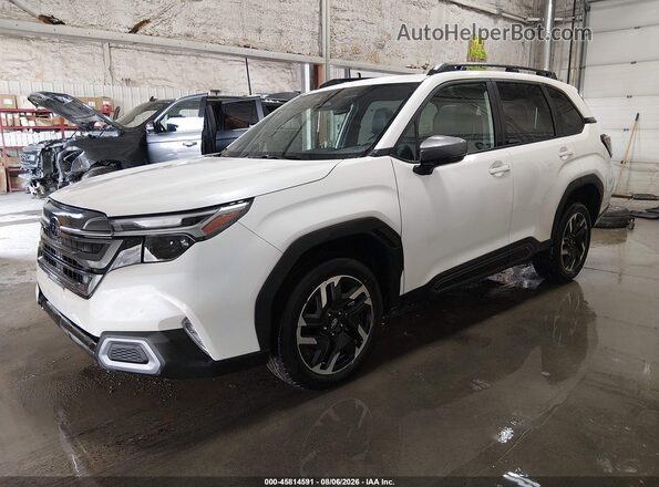 JF2SLDNC8SH615315 2025 SUBARU FORESTER White Front left