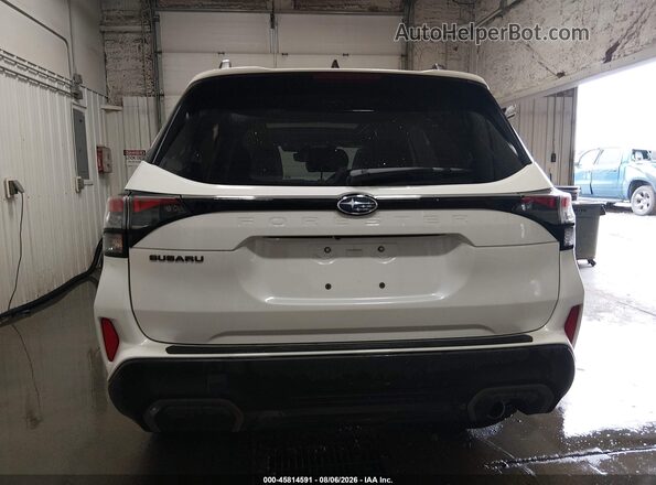 JF2SLDNC8SH615315 2025 SUBARU FORESTER White 