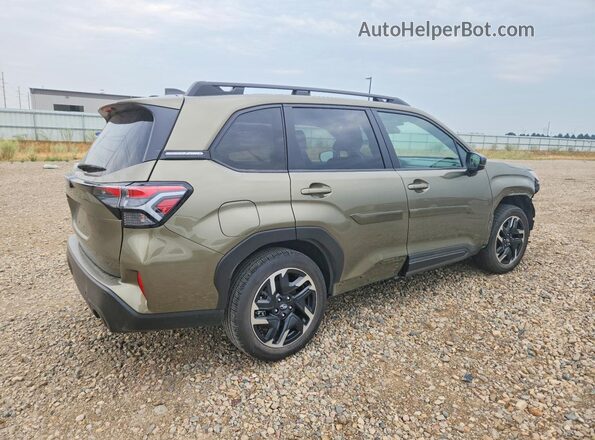JF2SLDRC4SH487861 2025 SUBARU FORESTER Green Հետևի աջ