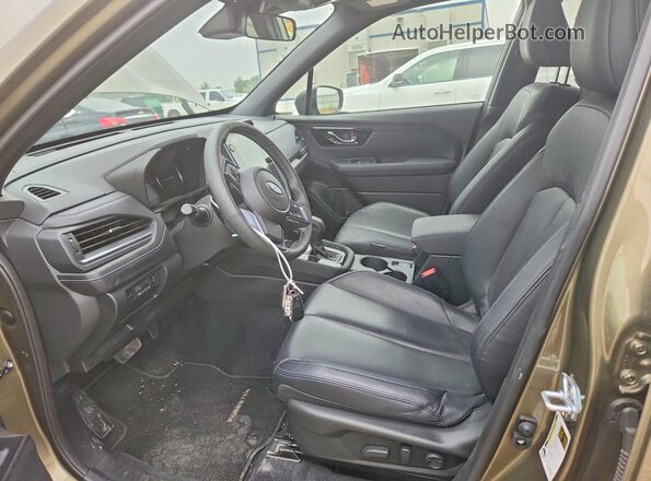 JF2SLDRC4SH487861 2025 SUBARU FORESTER Green Սալոնի դիմացի տեսք