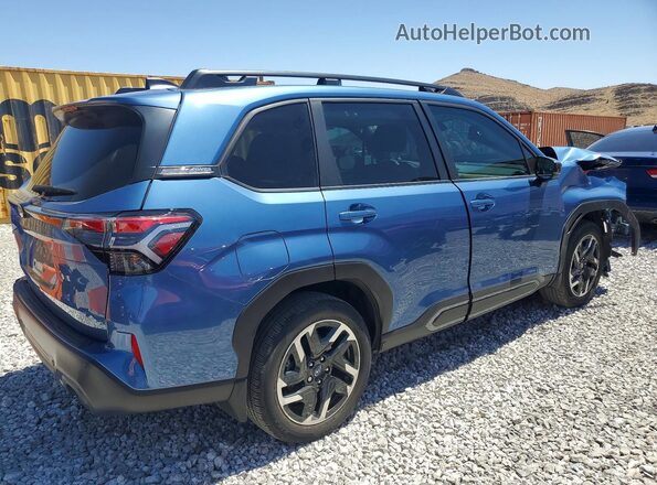JF2SLDRC4SH502309 2025 SUBARU FORESTER Blue უკანა მარჯვენა