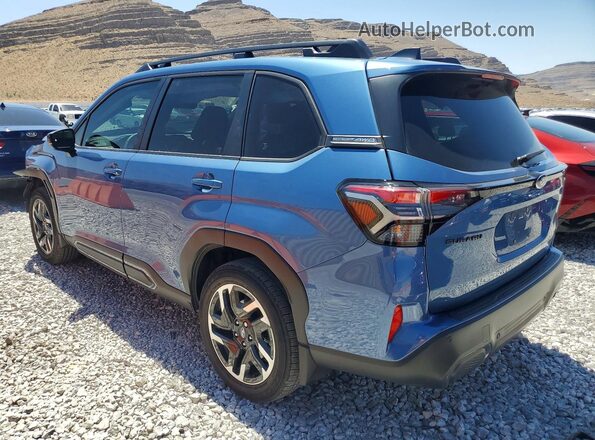 JF2SLDRC4SH502309 2025 SUBARU FORESTER Blue უკანა მარცხენა