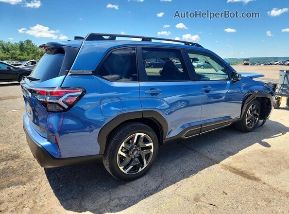 JF2SLDRC6SH462203 2025 SUBARU FORESTER Blue Trasero derecho