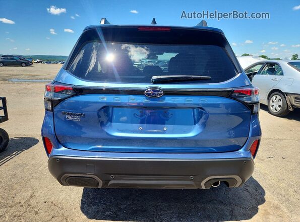 JF2SLDRC6SH462203 2025 SUBARU FORESTER Blue Vista trasera