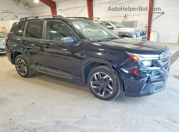 JF2SLDRC8SH439828 2025 SUBARU FORESTER Black Առջևի աջ