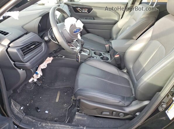 JF2SLDRC9SH605239 2025 SUBARU FORESTER Black Widok wnętrza z przodu