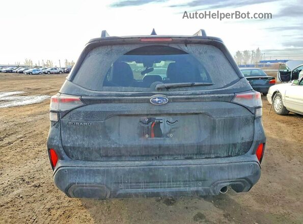 JF2SLDRC9SH605239 2025 SUBARU FORESTER Black Widok z tyłu