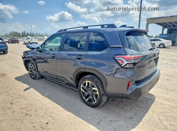 JF2SLDRCXSH447185 2025 SUBARU FORESTER Gray Trasero izquierdo