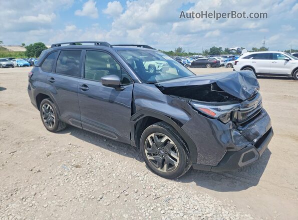 JF2SLDRCXSH447185 2025 SUBARU FORESTER Gray Delantero derecho