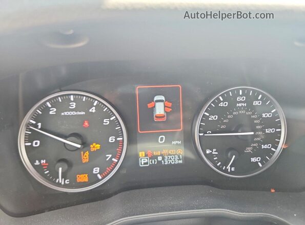 JF2SLDRCXSH447185 2025 SUBARU FORESTER Gray Vista del cuadro de instrumentos
