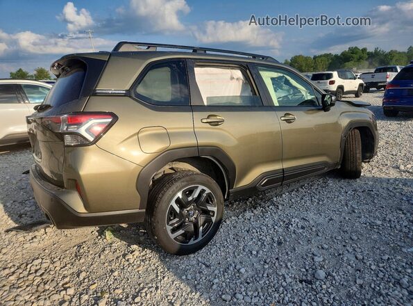 JF2SLDRCXSH455951 2025 SUBARU FORESTER Green Հետևի աջ