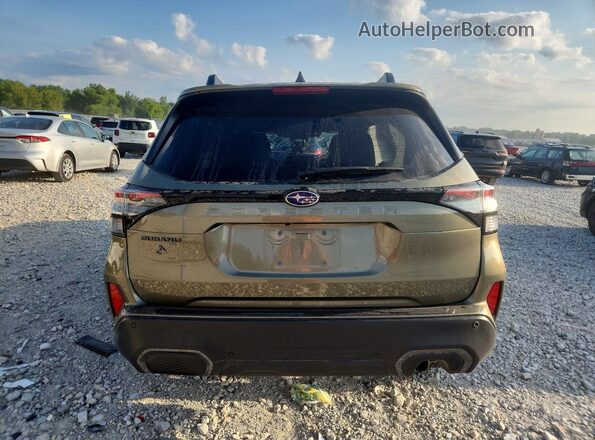 JF2SLDRCXSH455951 2025 SUBARU FORESTER Green Հետևի տեսք