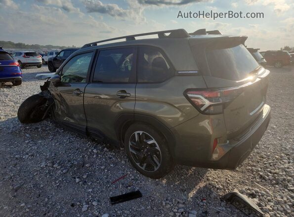 JF2SLDRCXSH455951 2025 SUBARU FORESTER Green Հետևի ձախ