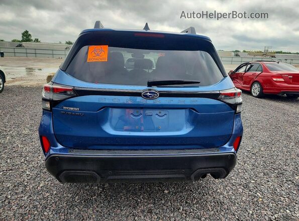 JF2SLDRCXSH526565 2025 SUBARU FORESTER Blue Widok z tyłu