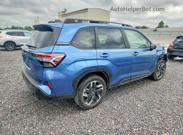 JF2SLDRCXSH526565 2025 SUBARU FORESTER Blue Tył prawy