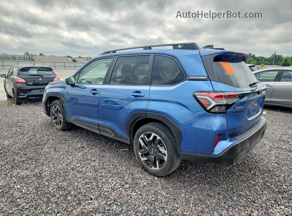 JF2SLDRCXSH526565 2025 SUBARU FORESTER Blue Tył lewy
