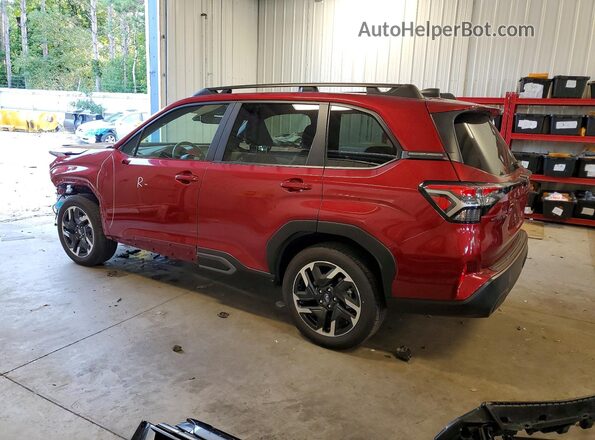 JF2SLDRCXSH537761 2025 SUBARU FORESTER Red Trasero izquierdo