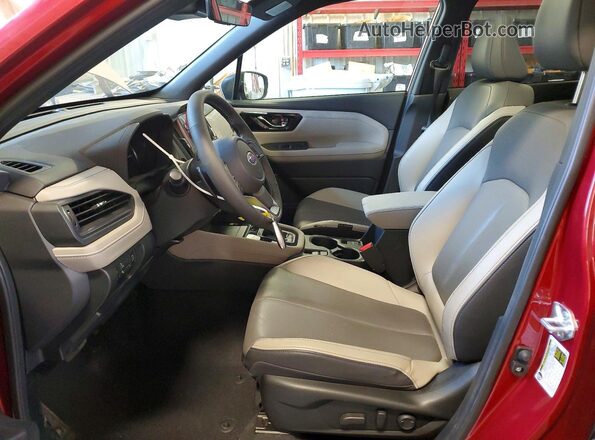JF2SLDRCXSH537761 2025 SUBARU FORESTER Red Vista interior delantera