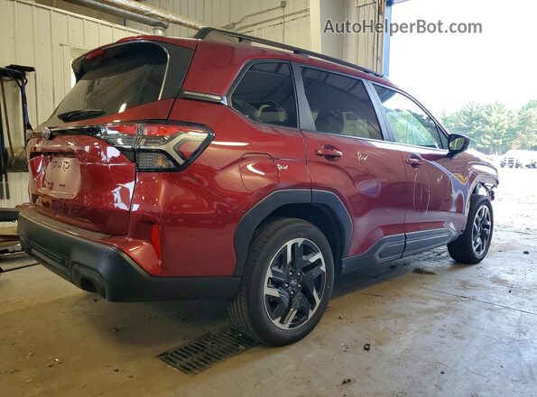 JF2SLDRCXSH537761 2025 SUBARU FORESTER Red Trasero derecho