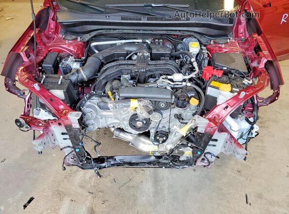 JF2SLDRCXSH537761 2025 SUBARU FORESTER Red Vista del compartimento del motor