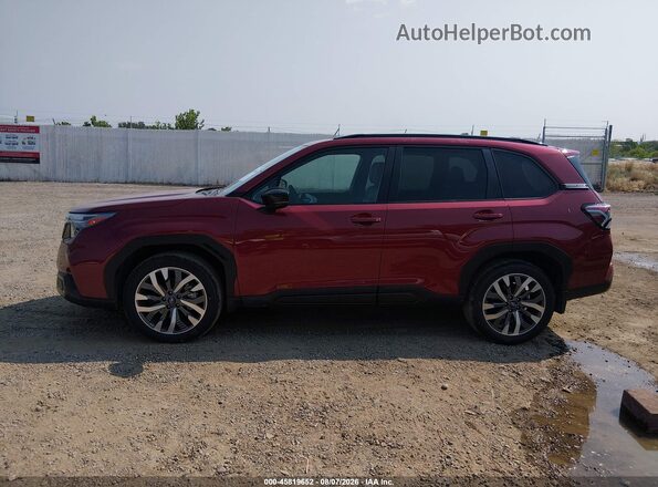 JF2SLDTC0SH583043 2025 SUBARU FORESTER Maroon 360 interior view
