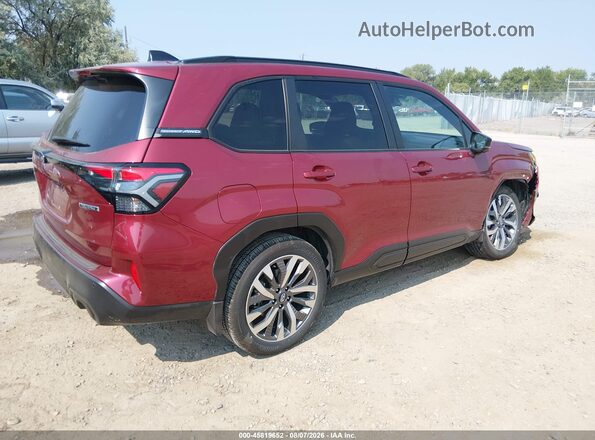 JF2SLDTC0SH583043 2025 SUBARU FORESTER Maroon Rear right