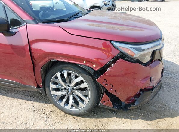 JF2SLDTC0SH583043 2025 SUBARU FORESTER Maroon Front view