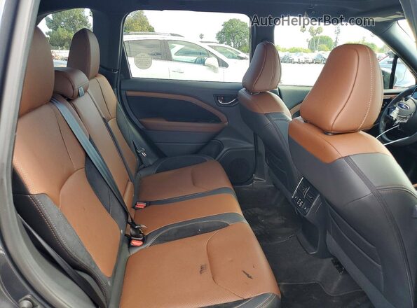 JF2SLDTC4SH615749 2025 SUBARU FORESTER Charcoal Rear interior view