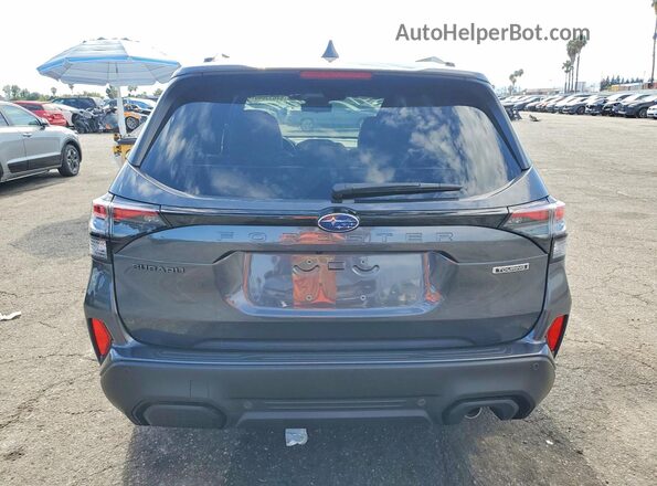 JF2SLDTC4SH615749 2025 SUBARU FORESTER Charcoal Rear view